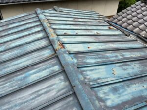 トタン屋根の劣化状況